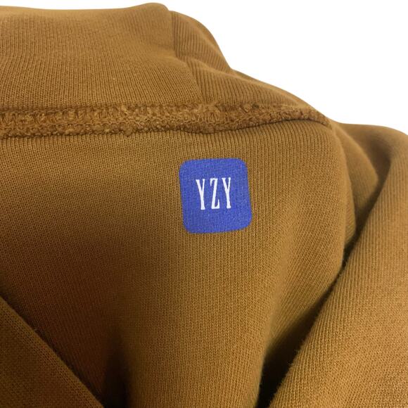 Yeezy Yzy x GAP Double Layer Brown Hoodie Womens Size M - Picture 5 of 7